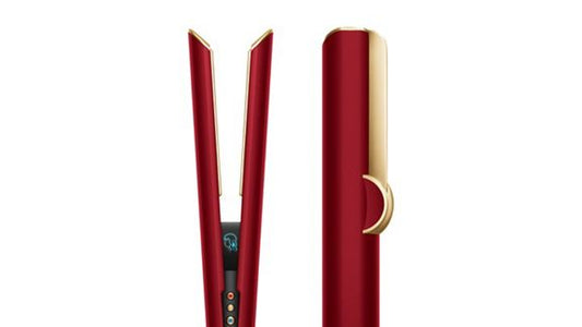 Dyson Airstrait dryer and straightener (Red Velvet/Gold)