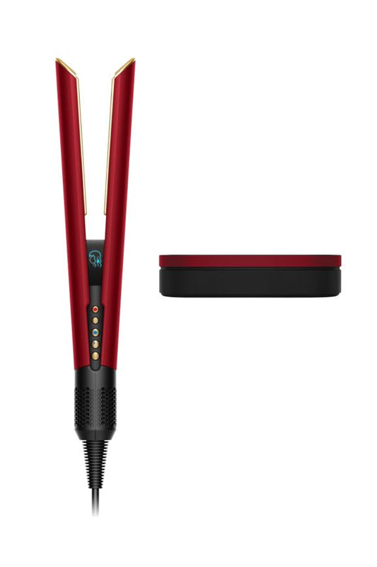 Dyson Airstrait dryer and straightener (Red Velvet/Gold)