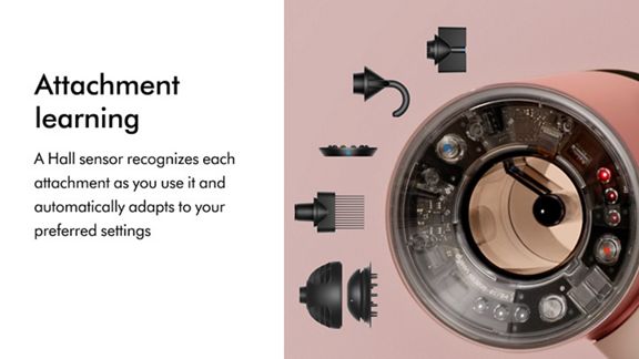 Dyson Supersonic Nural hair dryer (Ceramic Pink/Rose Gold)