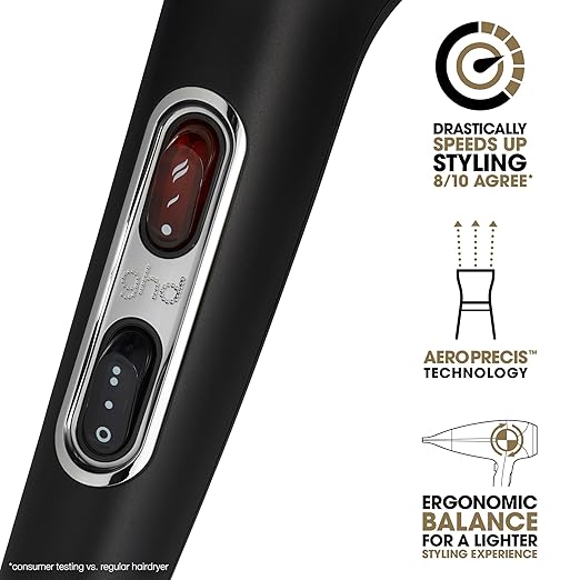 Ghd Helios Hair Dryer 1875w Professional Blow Dryer Black