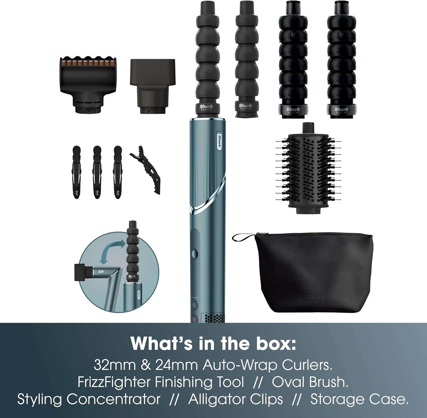 Shark FlexStyle 5-in-1 Air Styler Teal