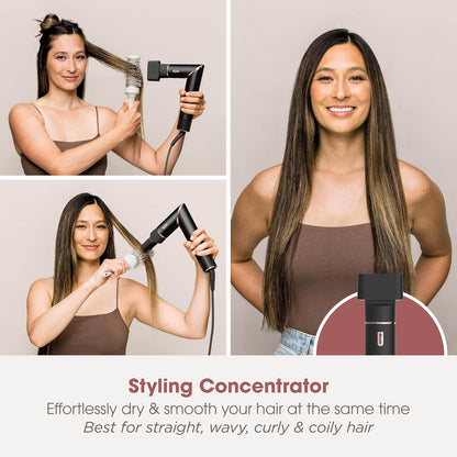 Shark FlexStyle 5-in-1 Air Styler Black & Rose Gold