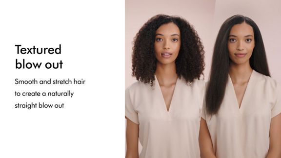 Dyson Airstrait dryer and straightener (Prussian Blue/Rich Copper)