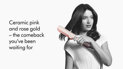 Dyson Airstrait dryer and straightener (Ceramic Pink/Rose Gold)