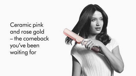 Dyson Airstrait dryer and straightener (Ceramic Pink/Rose Gold)