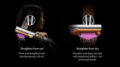 Dyson Airstrait dryer and straightener (Ceramic Pink/Rose Gold)