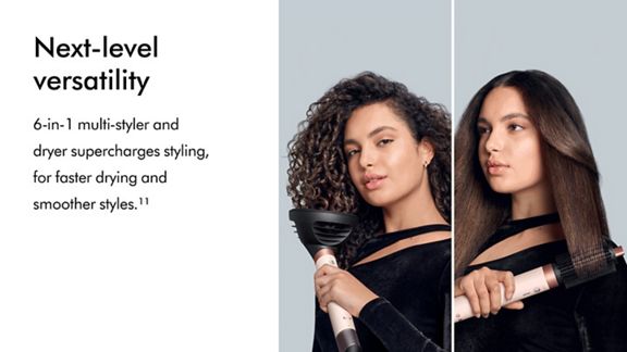 Dyson Airwrap Co-anda2x multi-styler and dryer (Amber silk)