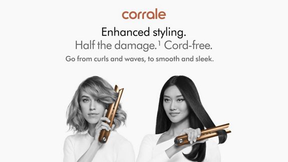 Dyson Corrale styler straightener (Copper/Nickel)